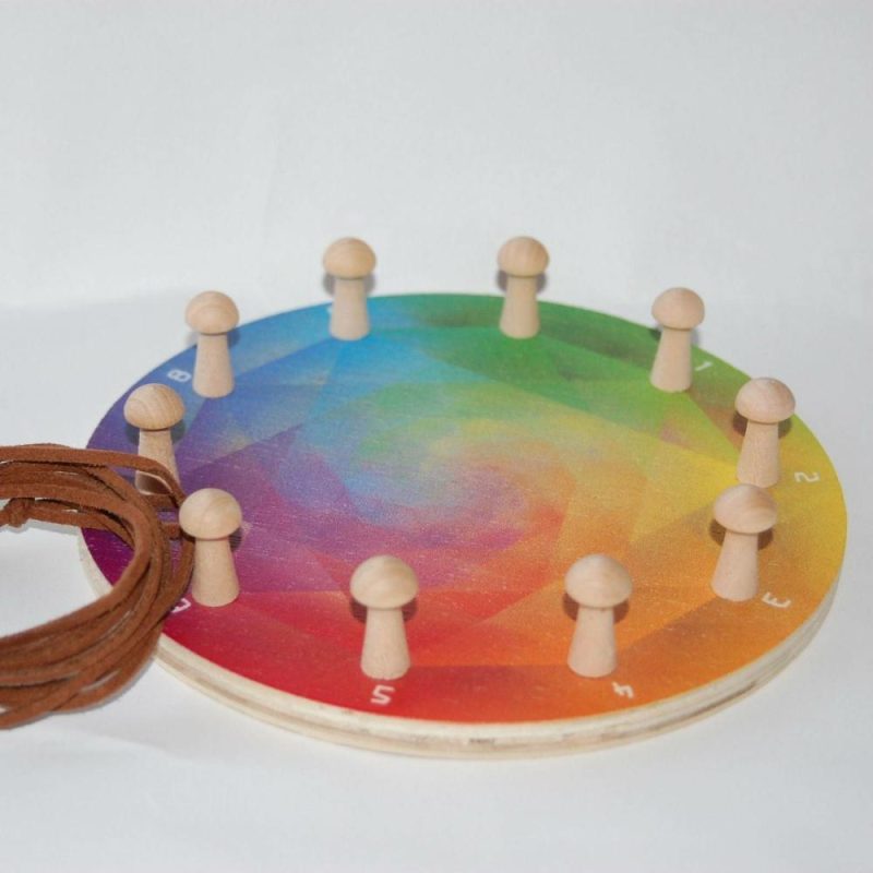 Waldorf Essentials | Waldorf Wooden Math Wheel Waldorf Essentials Waldorf Essentials