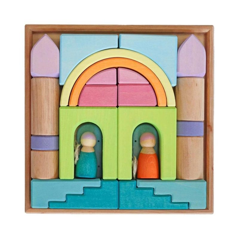 Waldorf Essentials | Wooden Building World Cloud Play Set Waldorf Essentials Waldorf Essentials