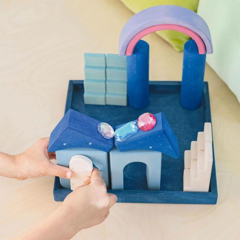 Waldorf Essentials | Wooden Building World Polar Light Set Waldorf Essentials Waldorf Essentials