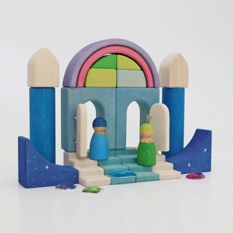 Waldorf Essentials | Wooden Building World Polar Light Set Waldorf Essentials Waldorf Essentials