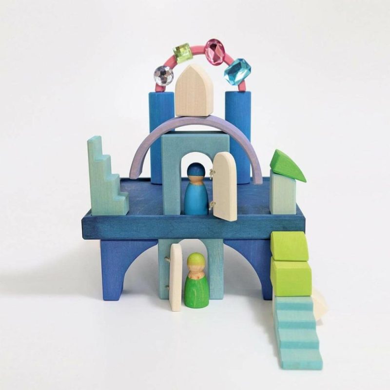 Waldorf Essentials | Wooden Building World Polar Light Set Waldorf Essentials Waldorf Essentials