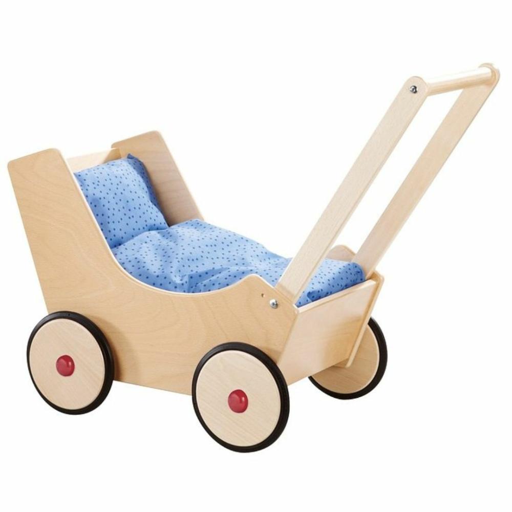 Waldorf Essentials | Wooden Doll Pram Waldorf Essentials Waldorf Essentials