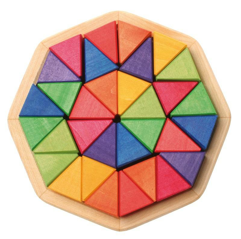 Waldorf Essentials | Wooden Octagon Puzzle Blocks Waldorf Essentials Waldorf Essentials