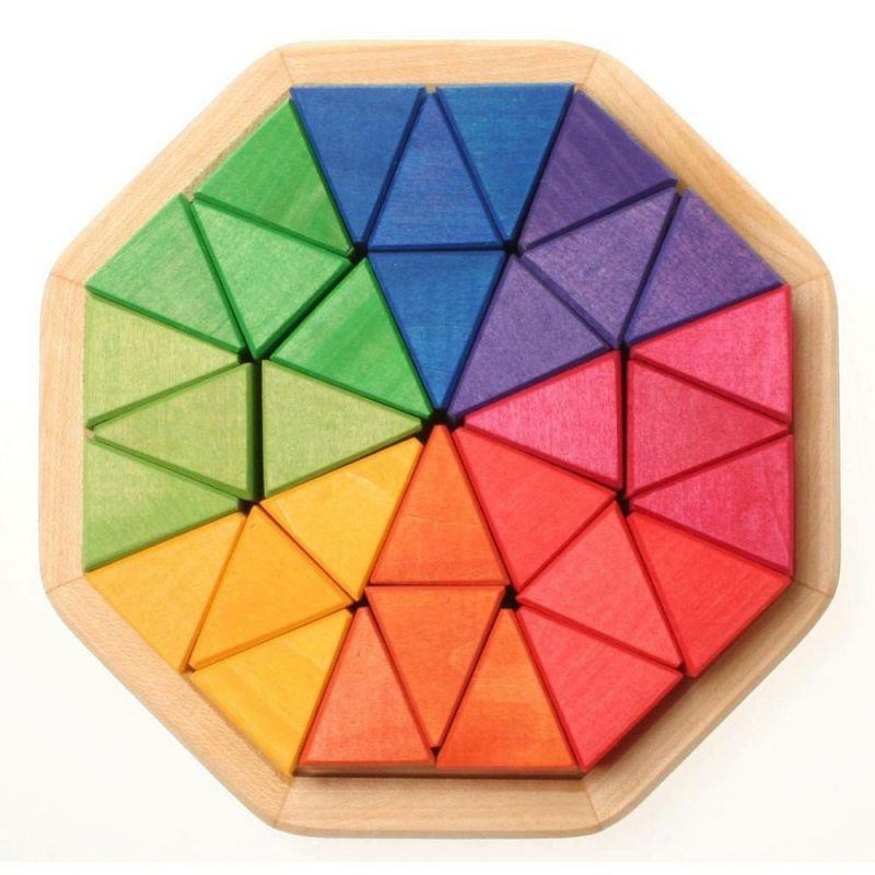 Waldorf Essentials | Wooden Octagon Puzzle Blocks Waldorf Essentials Waldorf Essentials