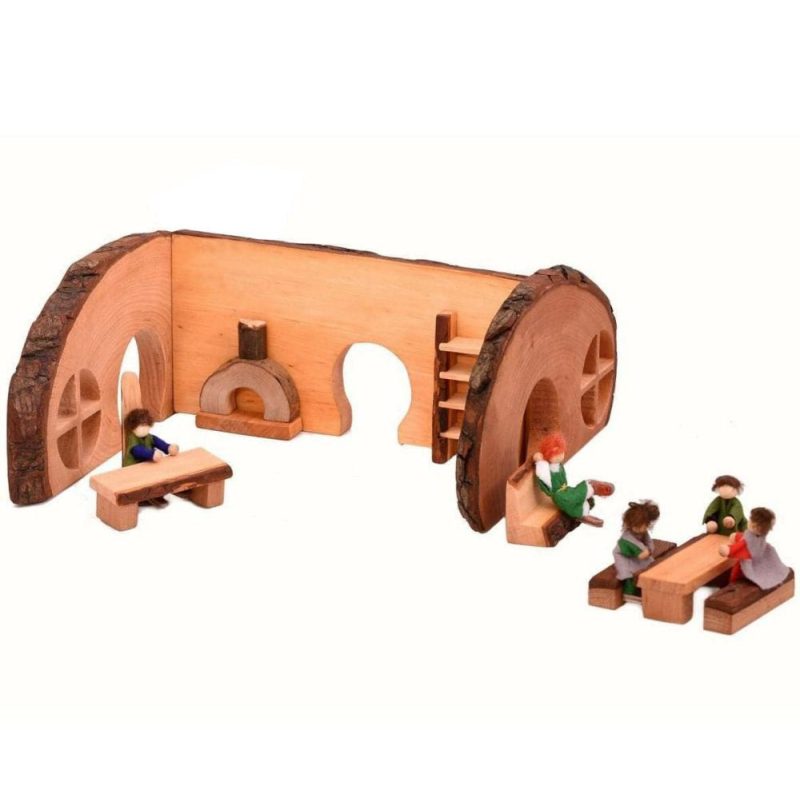 Waldorf Essentials | Wooden Shire Home Dollhouse Waldorf Essentials Shire Home Only