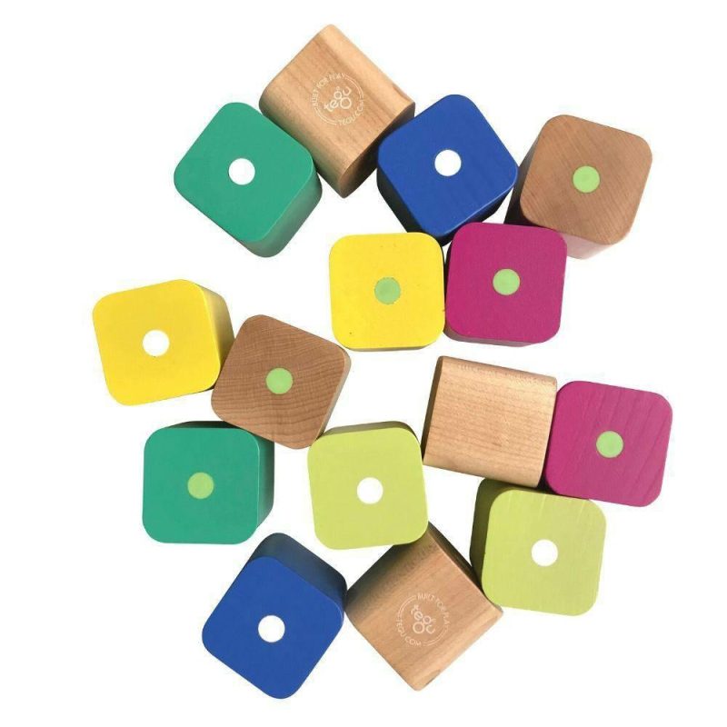 Blocks & Building | Baby’S First Magnetic Wooden Blocks, 15-Piece Set Blocks & Building Blocks & Building