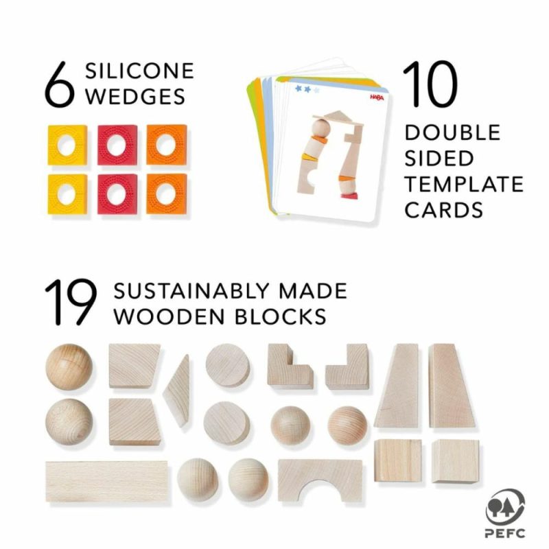 Blocks & Building | Teetering Towers Wooden Block Set Blocks & Building Blocks & Building