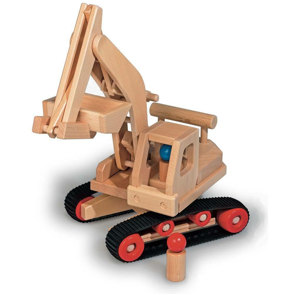 Pretend Play | Excavator – Wooden Toy Truck Pretend Play Pretend Play