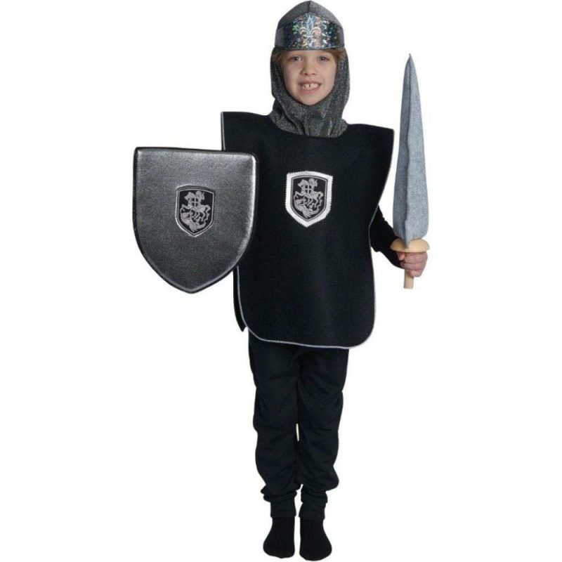 Pretend Play | Silver Knight Tabard & Crown Set Pretend Play Pretend Play