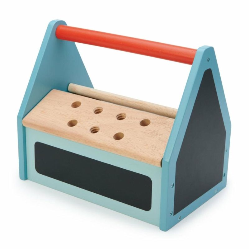 Pretend Play | Wooden Tap Tap Tool Box Play Set Pretend Play Pretend Play