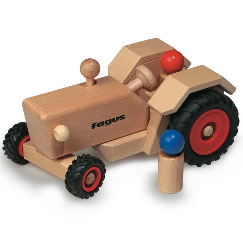 Pretend Play | Wooden Toy Tractor Pretend Play Pretend Play