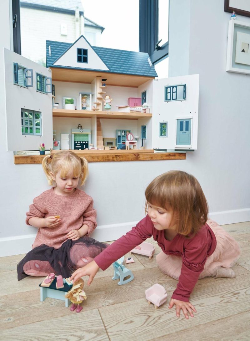 Dolls & Dollhouses | Dovetail House Wooden Dollhouse Dolls & Dollhouses Dolls & Dollhouses