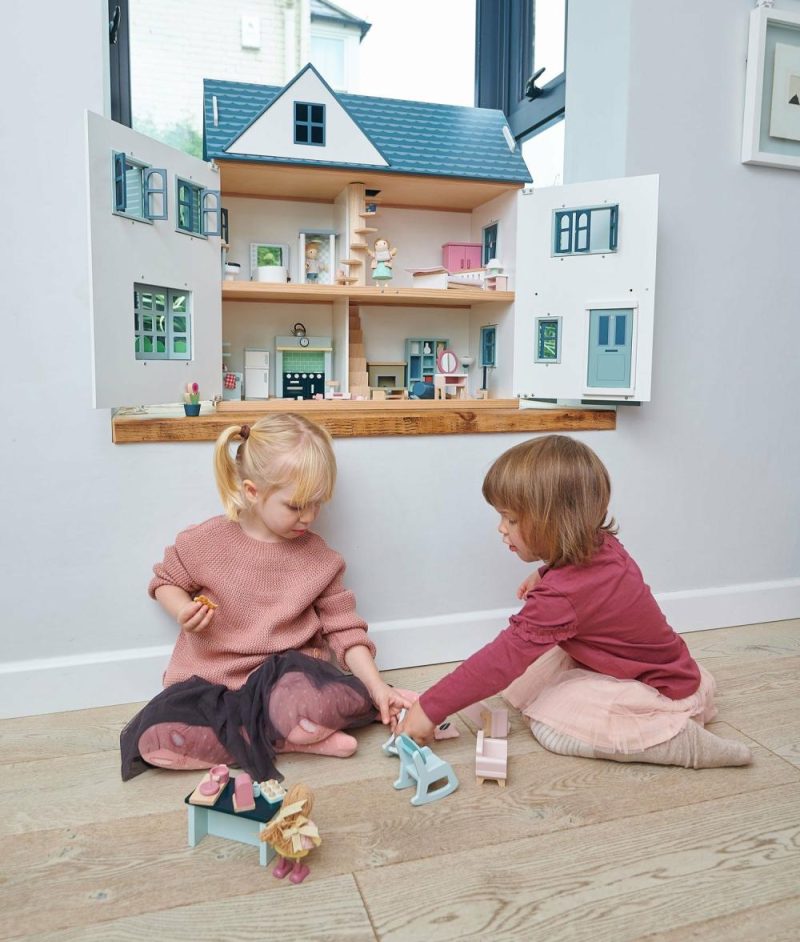 Dolls & Dollhouses | Dovetail House Wooden Dollhouse Dolls & Dollhouses Dolls & Dollhouses