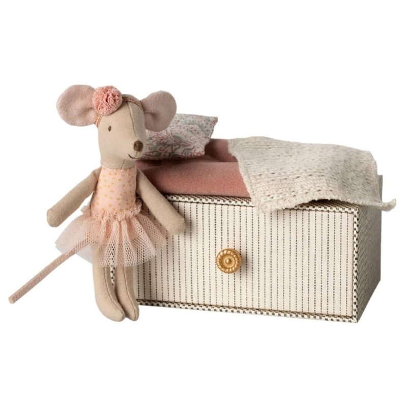 Dolls & Dollhouses | Little Sister Dance Mouse With Daybed Dolls & Dollhouses Dolls & Dollhouses