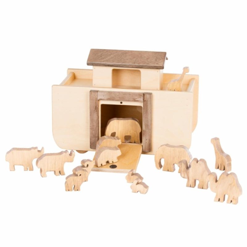 Dolls & Dollhouses | Wooden Noah’S Ark Play Set Dolls & Dollhouses Dolls & Dollhouses