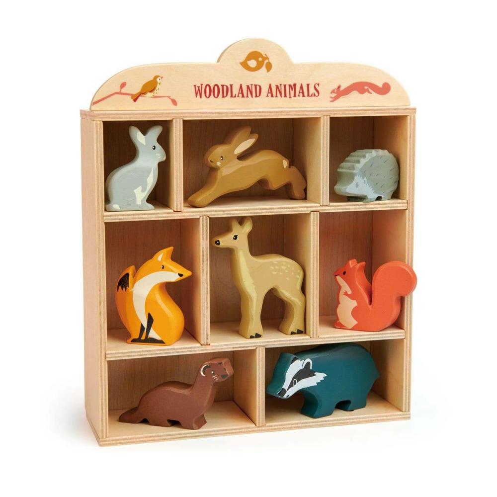 Pretend Play | Woodland Wooden Animals Set Pretend Play Pretend Play