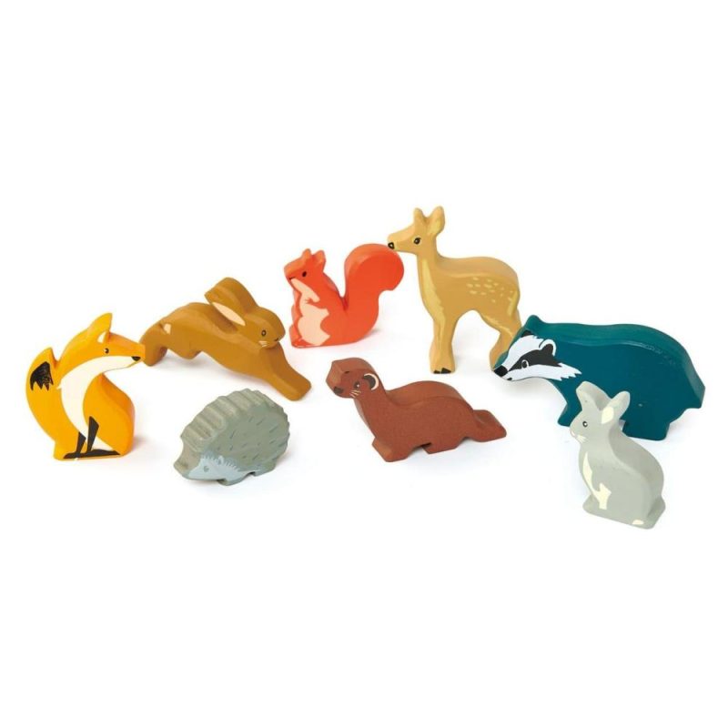 Pretend Play | Woodland Wooden Animals Set Pretend Play Pretend Play