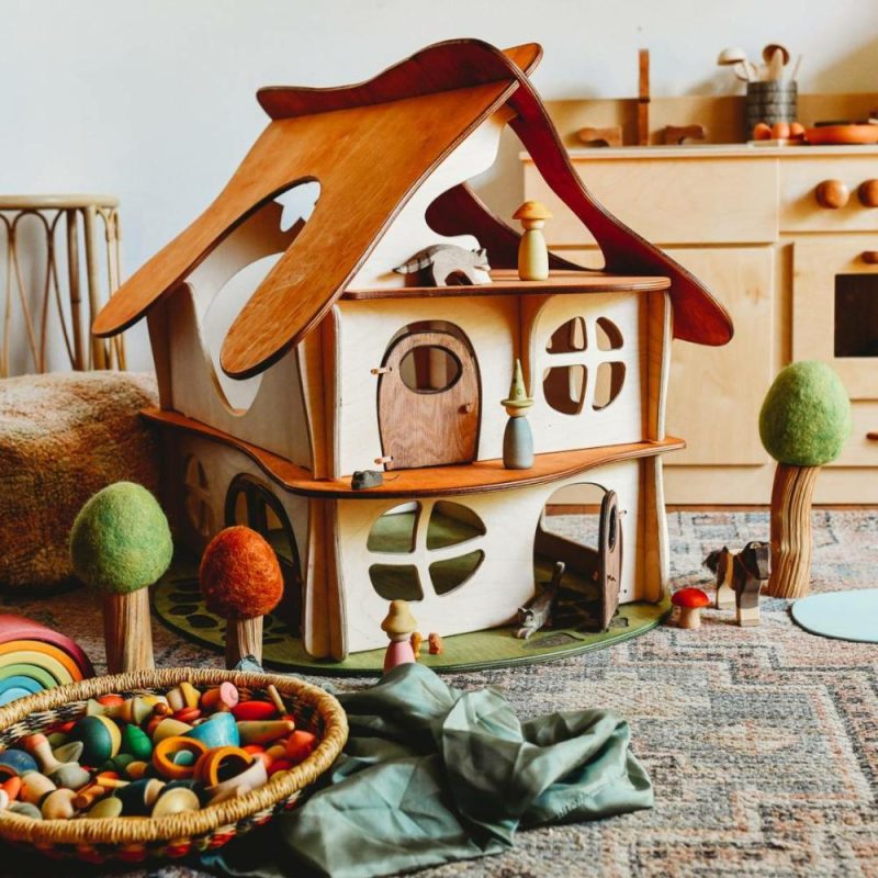 Waldorf Essentials | Waldorf Wooden Dollhouse By Twig Studio Waldorf Essentials Waldorf Essentials