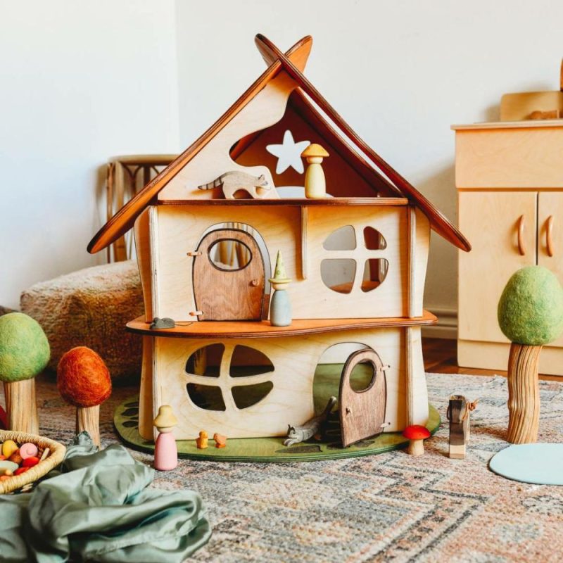 Waldorf Essentials | Waldorf Wooden Dollhouse By Twig Studio Waldorf Essentials Waldorf Essentials