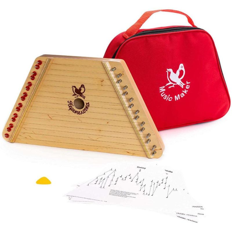 Waldorf Essentials | Wooden Zither With Case Waldorf Essentials Waldorf Essentials